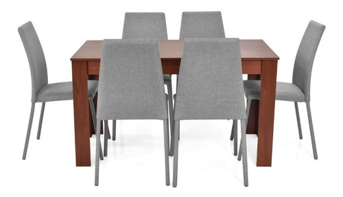 Set De Comedor Voru 6p Con Sillas Venecia