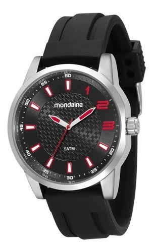 Relógio Masculino Mondaine Esportivo Preto 53526g0mvni1k1