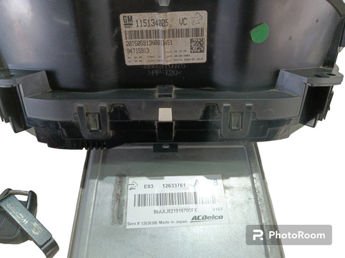 Kit Code Módulo Injeção Gm Agile 1.4 Flex Cod 12633761 (Usado)