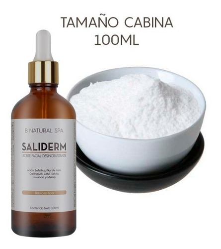 Imagen 2 de 5 de Aceite Facial Desincrustante Saca Comedones 100ml Cabina