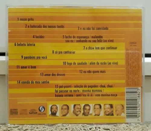 CD Fundo de Quintal – Nosso Grito - Colecionadores Discos - vários títulos  em Vinil, CD, Blu-ray e DVD