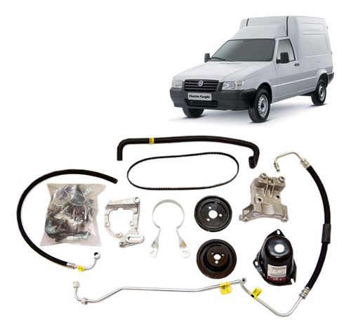 Imagem 1 de 4 de Kit Direção Hidraulica Completo Fiat Uno S/ Ar Fiorino