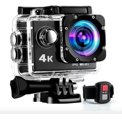 Cámara Simil Gopro 4k Wifi 60fps Ctrol Remoto Sumergible 30m