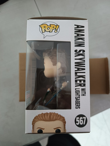 Funko Pop Star Wars Anakin Skywalker + Jabba (Usado)