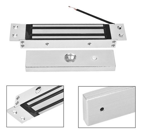 Cerradura De Puerta Electromagnética Dc 12 V 180 Kg Fuerza D