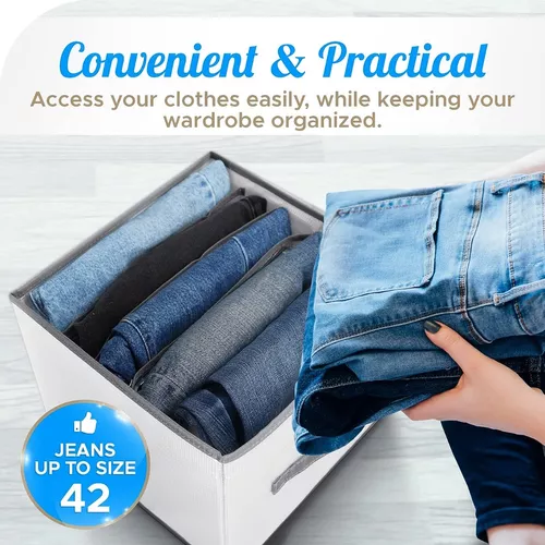 Organizador De Ropa Jeans Pantalones Camisas Armario