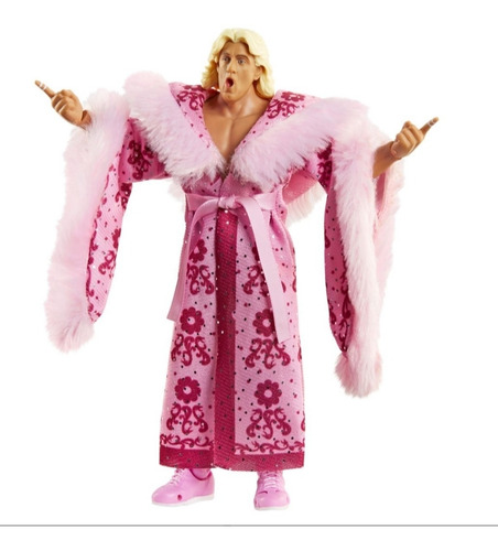 Imagen 4 de 10 de Figura Ric Flair Wwe Mattel Ultimate Edition Elite Lucha Lib