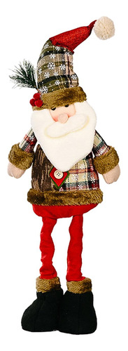 Figura Decorativa De Papá Noel, Muñeco De Navidad