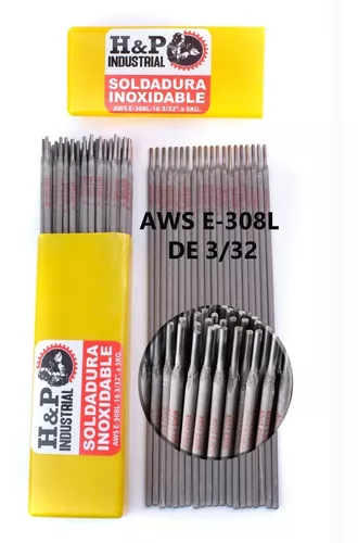 H AND P INDUSTRIAL SOLDADURAS Electrodo Soldadura 6013 3/32 Bolsa 1 Kilo  H&P