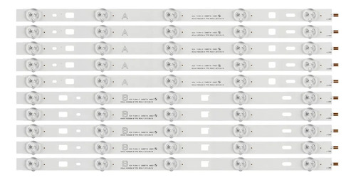 Kit De 10 Barras Led Sony Kdl-40r475b Kdl-40w605b