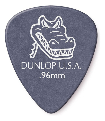 Púas Jim Dunlop Cocodrilo Gator C/ Grip 417r Pack X 6