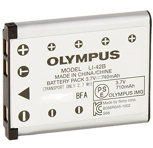 Bateria Recargable Olympus Li42b Plateada