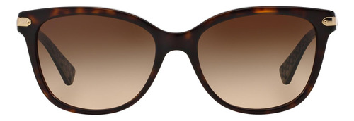 Coach Gafas De Sol Hc Cat Eye Para Mujer, Gradiente De Tort.