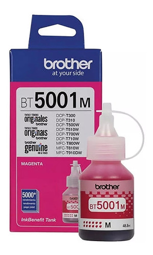 Tinta Brother 5001 Bt51001 Magenta 300 500 700 800 Original