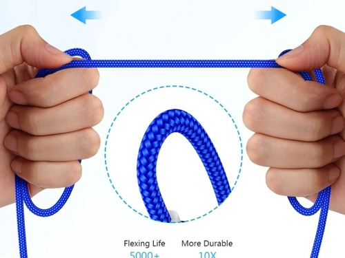 Cable Magnetico 3 En 1 Carga Rápida Para Android Y iPhone Eg