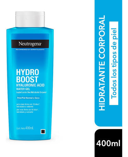 Crema Gel Hidratante Corporal Neutrogena Hydro Boost Water Gel 400ml
