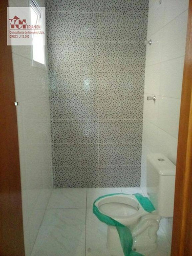 Imagem 7 de 13 de Cobertura Com 3 Dormitórios À Venda, 140 M² Por R$ 565.000,00 - Utinga - Santo André/sp - Co0934