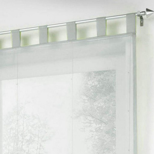 Cortinas En Voile De Poliéster Material Gris-120 × 155cm