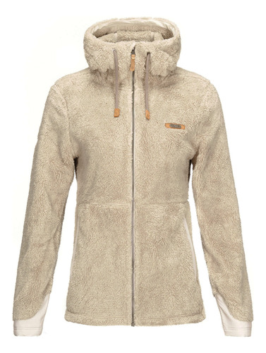 Chaqueta Mujer Lippi Bear Shaggy-pro Hoody Jacket Crudo