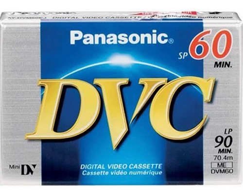 Mini Dv Panasonic Paquete Con 5