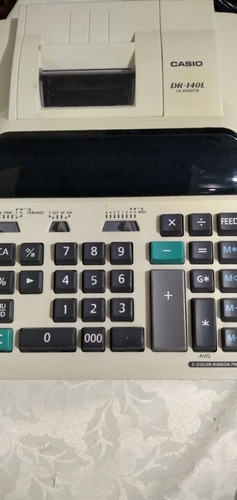 Calculadora Casio Dr-140l 14 Dígitos Impresora. 