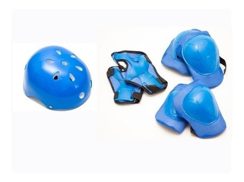 Set Protecciones De Niños-casco-rodillera-codera-muñequeras