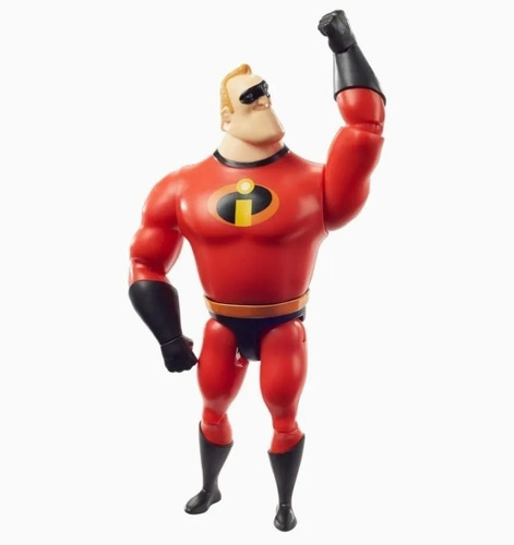 Mattel Figura D Accion Articulada Sr Increíble Mr Incredible