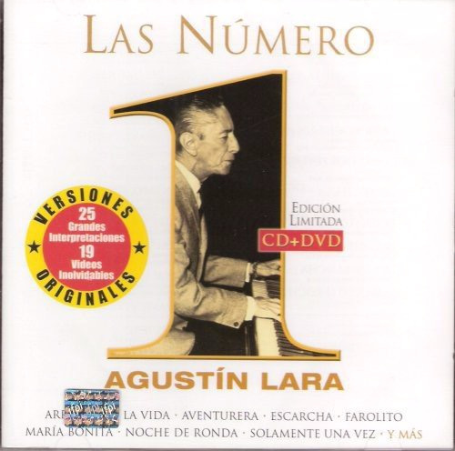 Dvd Agustin Lara Las Numero 1 + Cd