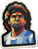 Comprar Stickers Vinilo Calcos Resistentes Al Agua Diego Maradona