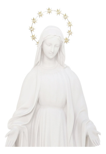 Nossa Senhora Das Graças 65cm P/ Exterior - Pó De Mármore