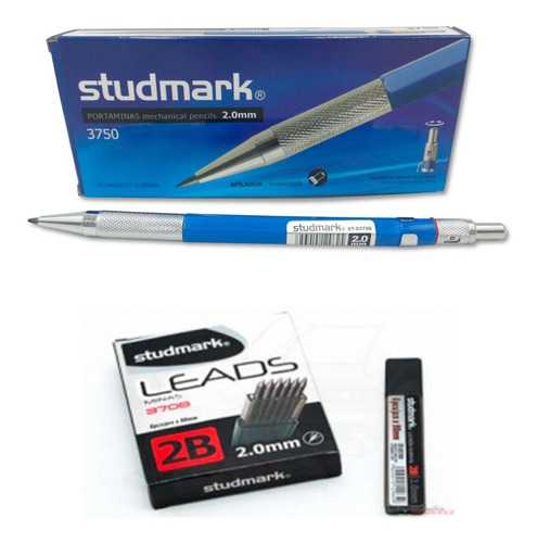 Kit Caja Portamina Studmark Y Minas Studmark 2.0 Mm 2b