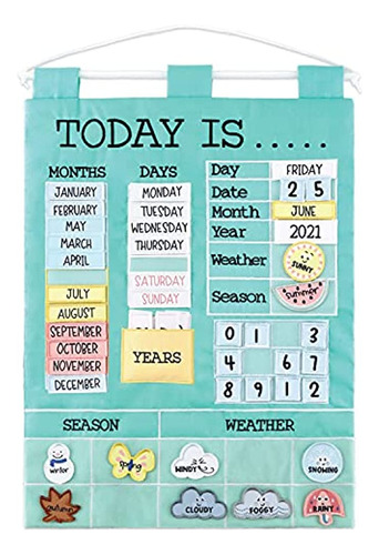 Calendario De Pared Educativo Preescolar Peanutshell - 53 Pi