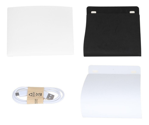 Imagen 8 de 8 de Estudio Fotográfico Profesional Portátil De 30 Cm C/led Luz