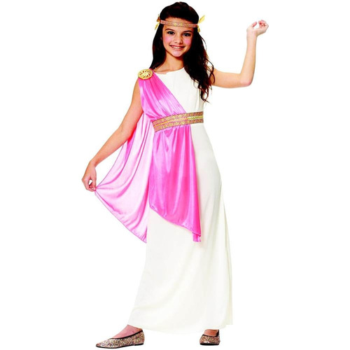 Disfraz Para Niña Emperatriz Romana Talla M (8-10) 