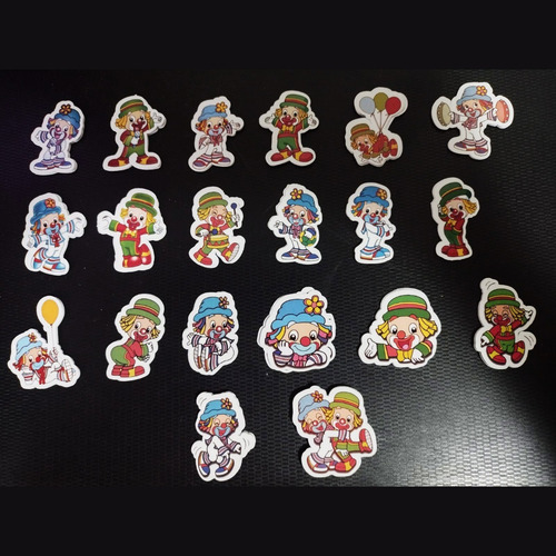 50 Tags, Topper, Apliques Docinhos Desenho - Patati Patatá