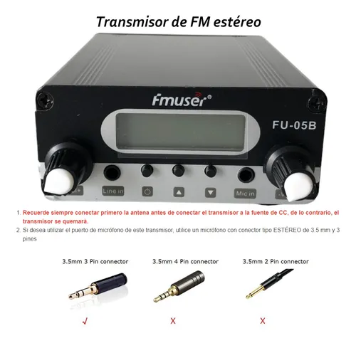 Transmisor Fm Emisora Comunitaria + Antena 30w Alcance 15km
