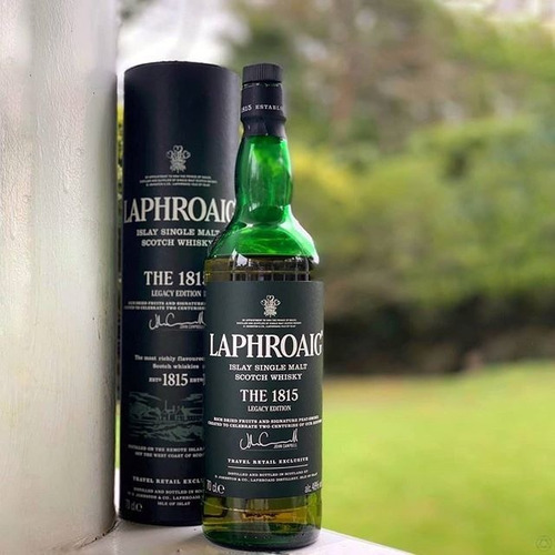 Imagen 7 de 10 de Whisky Laphroaig The 1815 Legacy Edition 700ml En Estuche