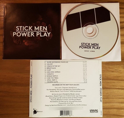 Stick Men - Power Play ( Tony Levin, Pat Mastelotto)