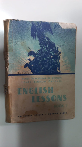 English Lessons Book I Shakespear De Bignon Cadours Stella