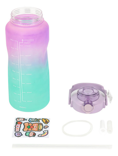 Botella Agua 2lts Multicolor