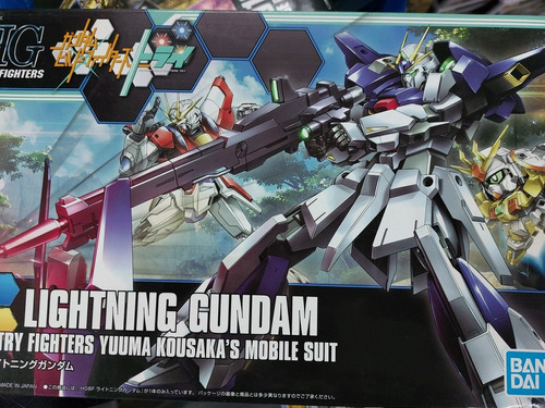 Lightning Gundam Model Kit Japones Bandai Hg 