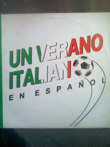 Lp.un Verano Italiano.en Español.1990.pop-rock.remix.vinilo.