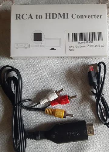 Cable adaptador convertidor HDMI a RCA 1080P