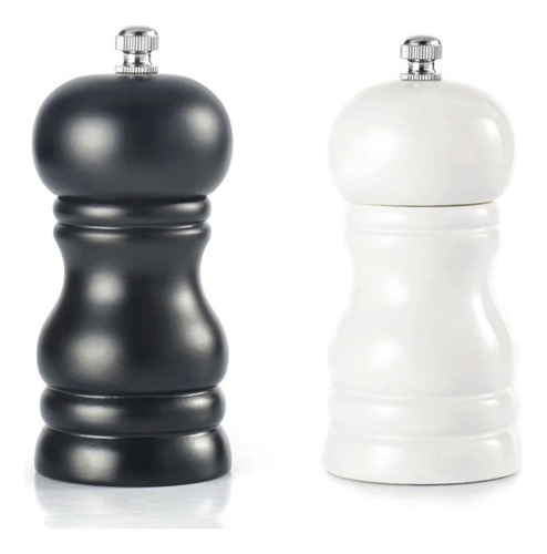 Juego De Molinillos De Madera Para Sal Y Pimienta, 2 Unidade