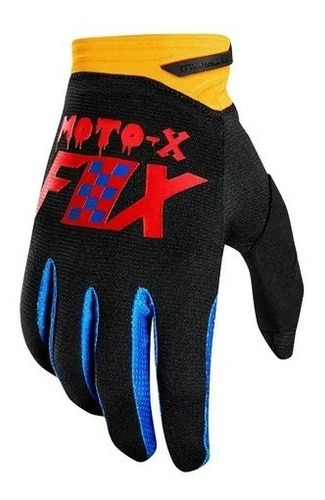 Guantes Moto Fox Dirtpaw Race Glove Es Fox 2019 7x Color Negro Talle M