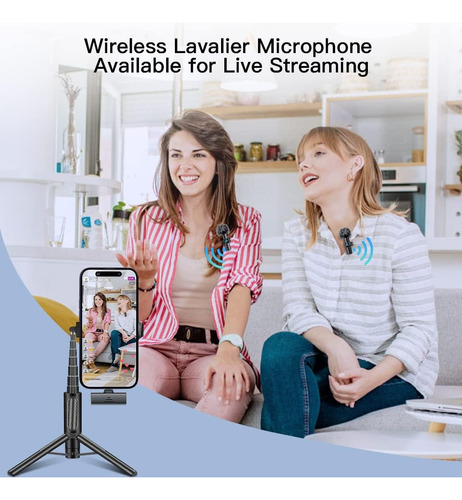 Set De Microfonos Leettus, Inalambrico, Para Celulares