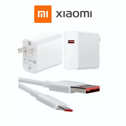 Xiaomi-cargador rápido Original de 33W, Kit completo de Cable tipo C,  cargador de pared para