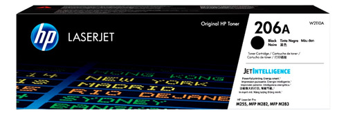 Toner Hp W2110a 206a Laser Color Negro M255/m283