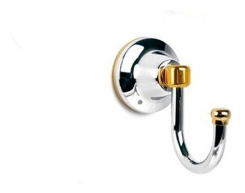 Imagen 3 de 9 de Kit De Accesorios Para Baño Dellta Cromo Oro 8 Piezas