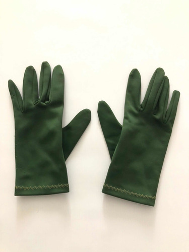 Guantes Mujer Color Verde